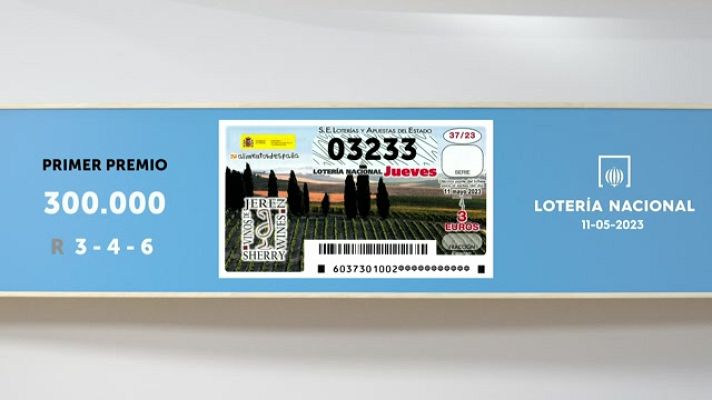 SELAE - Sorteo de la Lotería Nacional del 11/05/2023