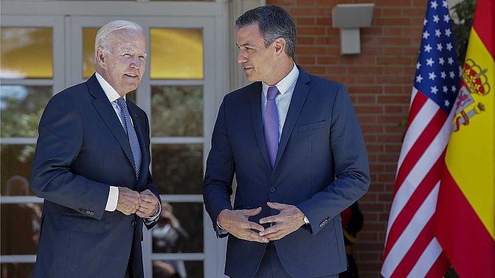 Telediario Matinal - Sánchez se reúne con Biden en su primera visita a la Casa Blanca: Ucrania, Palomares y la migración, en la agenda