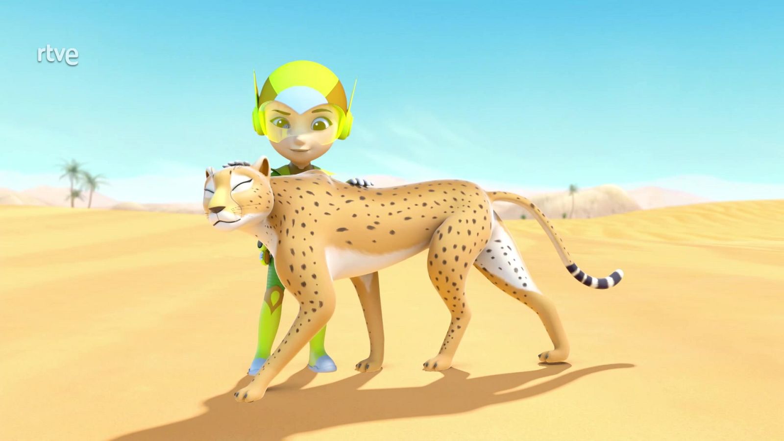 Misión - rescatar guepardo del Sahara - Petronix | Ver