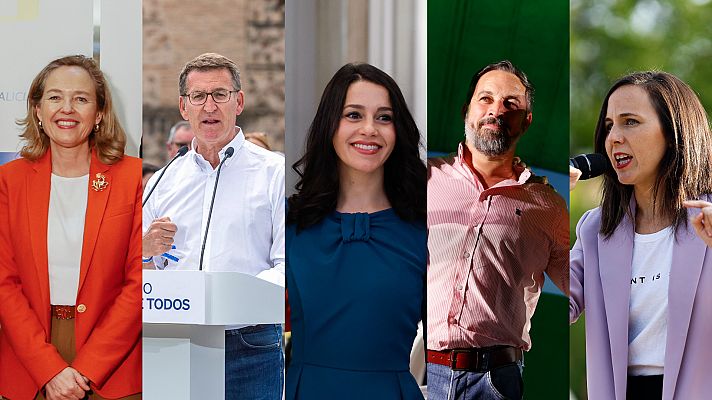 Telediario 2 - La presencia de condenados de ETA en las listas de EH Bildu eleva la tensión en el primer día de campaña