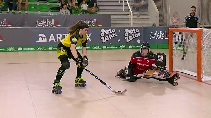 Hockey sobre patines - Copa de la Reina 1/4 Final: Telecable-Lidergrip Mataró