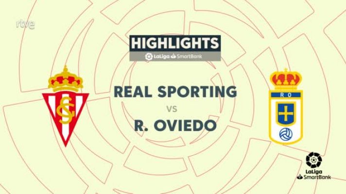 Resúmenes de LaLiga - Sporting - Oviedo: resumen del partido de Segunda División
