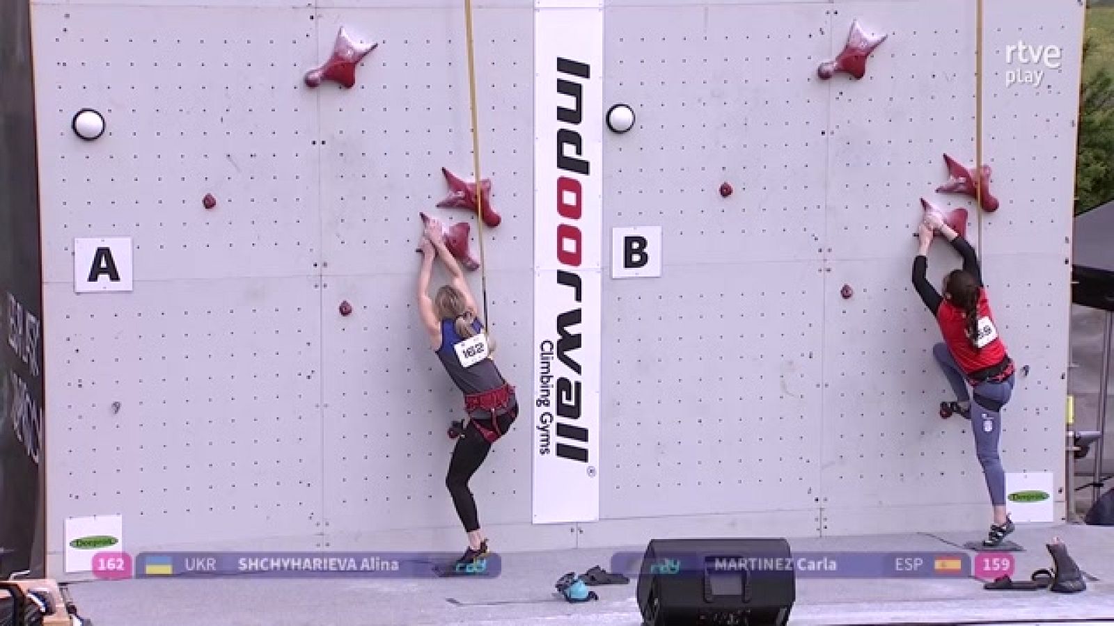 Carla Martínez logra el oro en la Copa de Europa de escalada en velocidad