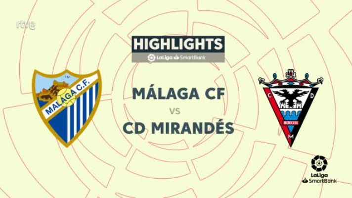Resúmenes de LaLiga - Málaga - Mirandés: resumen del partido 40ª jornada