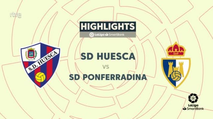 Resúmenes de LaLiga - Huesca - Ponferradina: resumen del partido de 40ª jornada