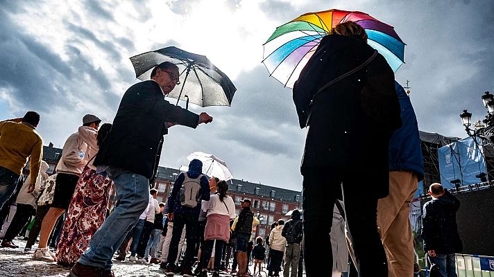 El tiempo - Precipitaciones y descenso de temperaturas en el norte peninsular