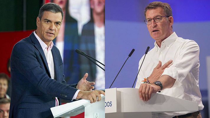 Telediario 2 - La Pradera de San Isidro de Madrid reúne a candidatos y líderes en otra jornada marcada por Bildu