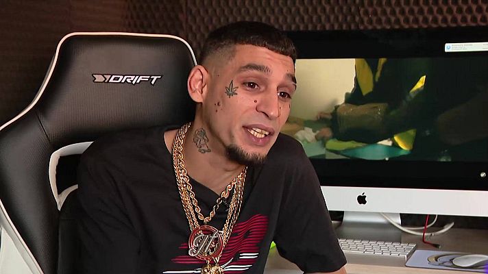 Telediario 2 - El rap crudo de 'El Jincho' acumula millones de escuchas en las plataformas