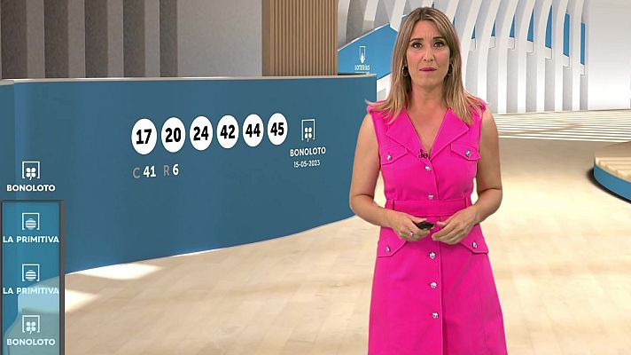 Loterías - Sorteo de la Bonoloto y Primitiva del 15/05/2023