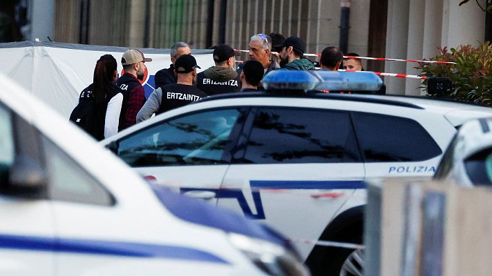 Telediario 1 - Asesinada una mujer en la localidad guipuzcoana de Orio en un presunto caso de violencia machista