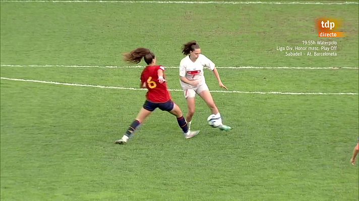 Fútbol - Campeonato de Europa Sub-17 femenino.1ª fase: España - Suiza