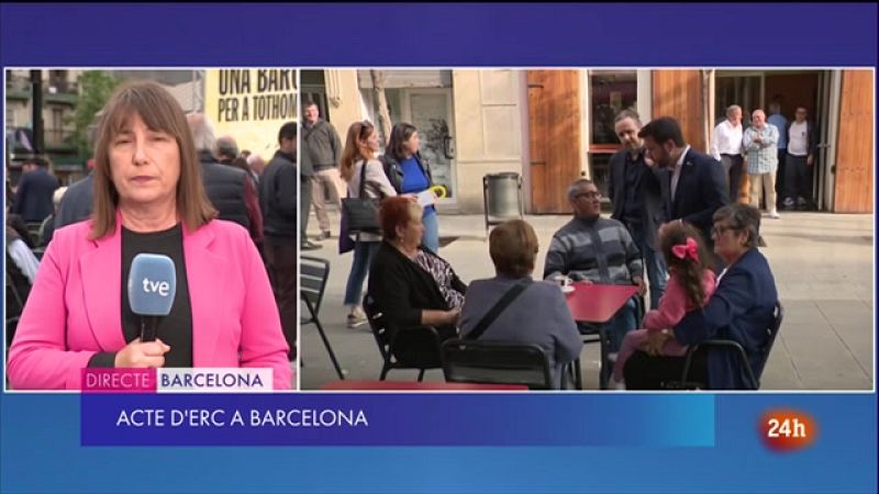 Porta a porta a la Barceloneta, negacionisme clim�tic i crida a concentrar el vot