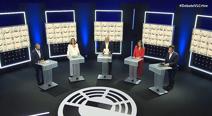 La noche en 24h - Los candidatos a la Alcaldía de Valencia piden el voto en el minuto de oro del debate en RTVE
