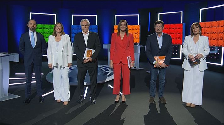 L'informatiu - Comunitat Valenciana - Debate entre cinco de los candidatos a la alcaldía de València