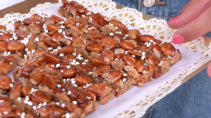 Ahora o nunca - Turrón guirlache con 2 ingredientes y en 2 sencillos pasos