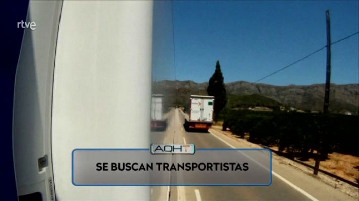 Aquí hay trabajo - Se buscan transportistas para ya