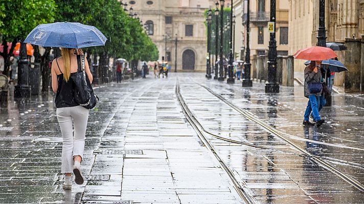 El tiempo - Lluvias fuertes en zonas de Levante, Mallorca, sureste y Andalucía