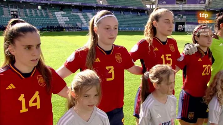 Fútbol - Cto.de Europa Sub-17 femenino.1ª fase: España - Estonia