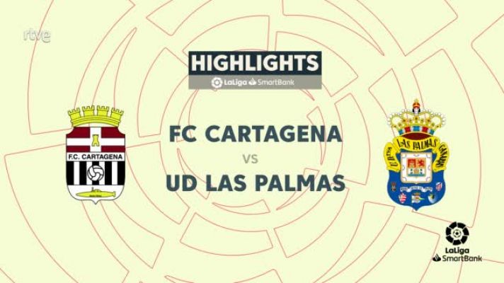 Resúmenes de LaLiga - Cartagena - Las Palmas: resumen del partido de la 41ª jornada de Liga | Segunda