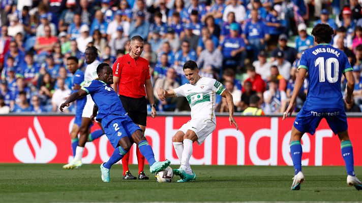 Resúmenes de LaLiga - Getafe - Elche: resumen del partido de la 35ª jornada de la Liga