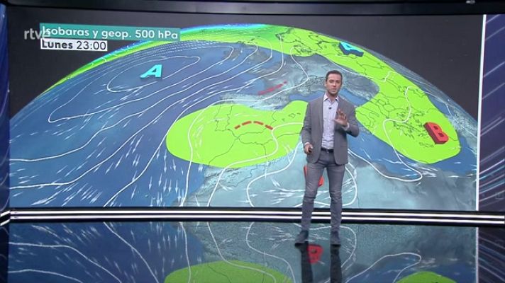 El tiempo - Probables chubascos y tormentas localmente fuertes en zonas de Andalucía occidental, entorno del Estrecho y Málaga