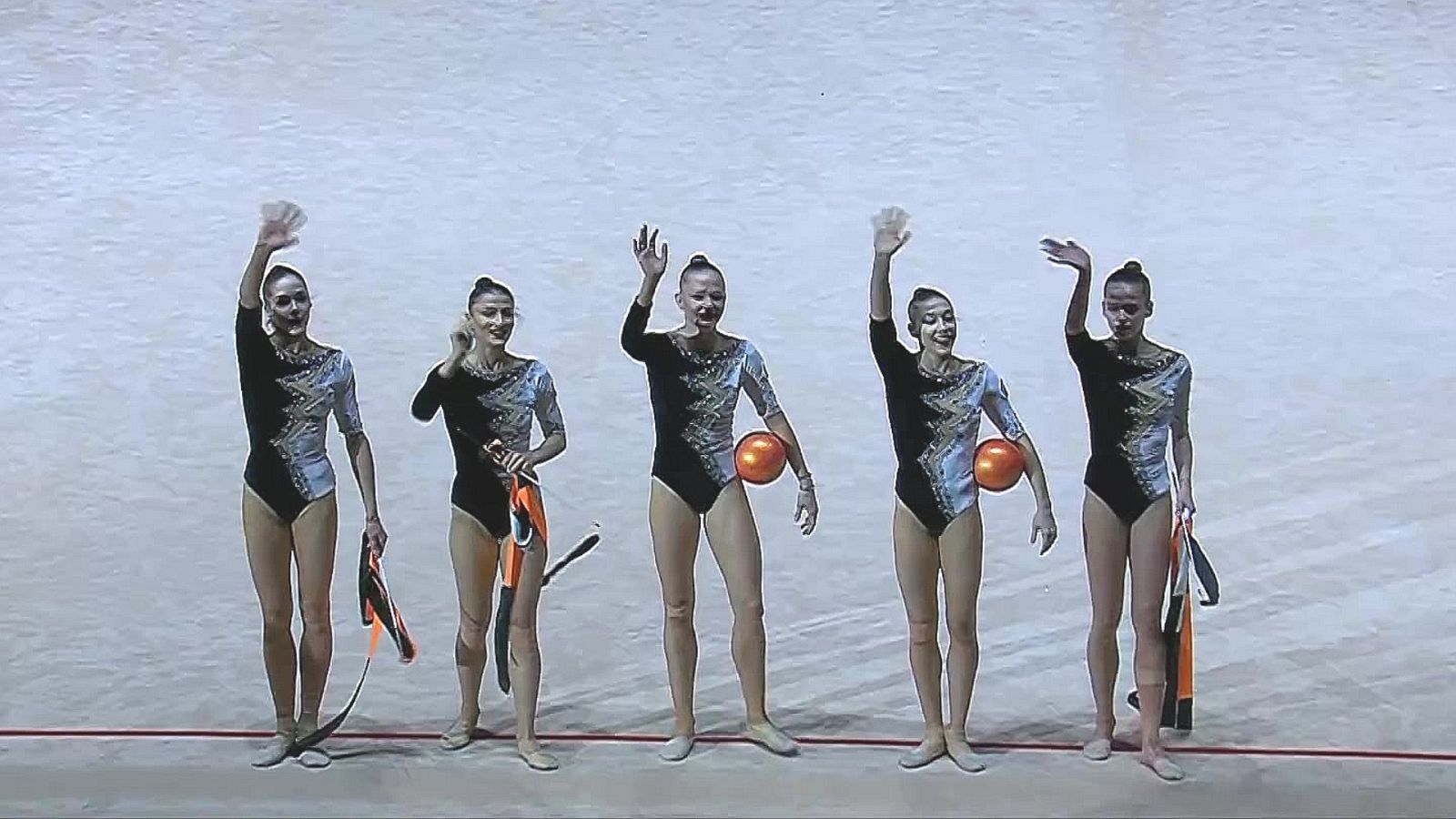 Gimnasia rítmica - Campeonato de Europa. Final conjuntos - ver ahora