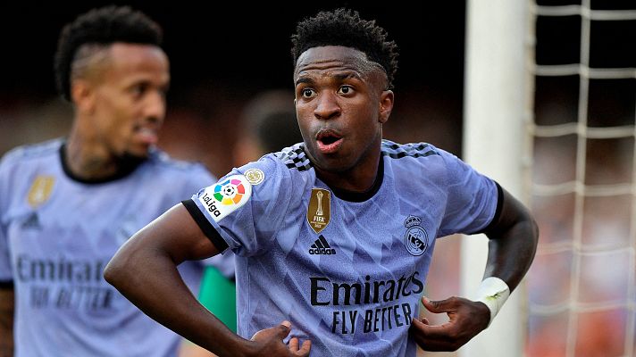 Telediario Matinal - Muestras de apoyo a Vinicius tras los insultos racistas sufridos en Mestalla
