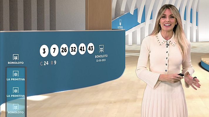 Loterías - Sorteo de la Bonoloto y Primitiva del 22/05/2023