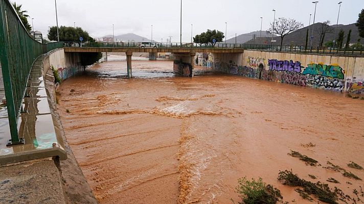 La hora de La 1 - Cartagena, en aviso naranja por tormentas
