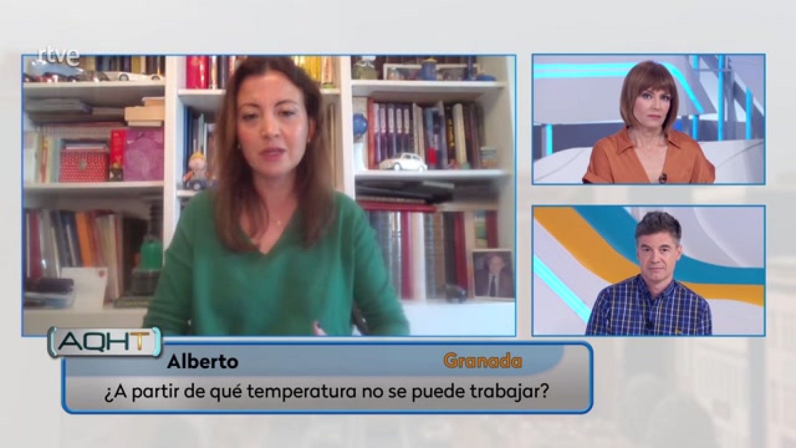 AQUÍ HAY TRABAJO - ¿A qué temperatura no se puede trabajar? - ver ahora