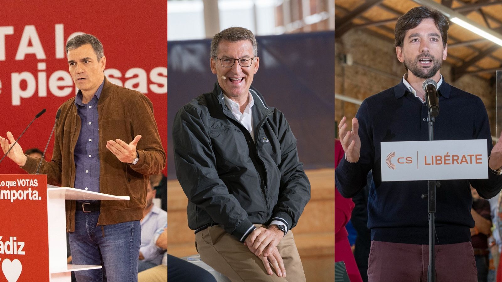 Los partidos tratan de atraer el voto a pocos días de las elecciones del 28M