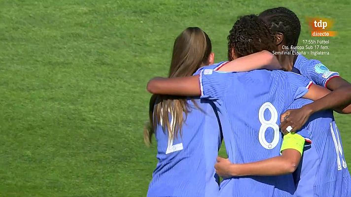  - El golazo estratosférico de Francia, rival de España en la final del Europeo Sub-17