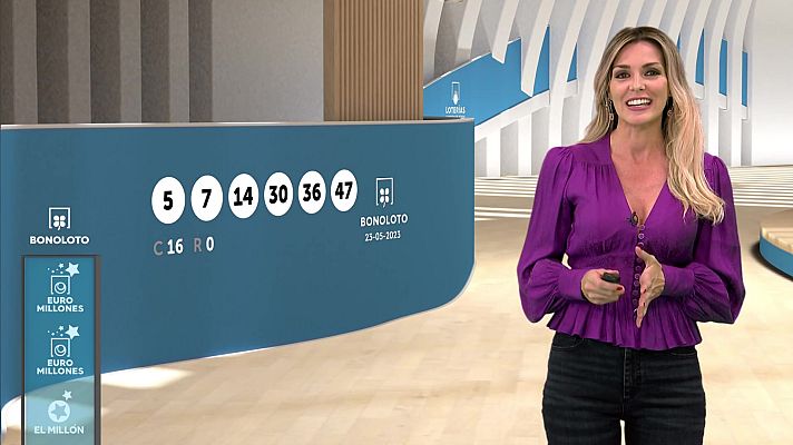 Loterías - Sorteo de la Bonoloto y Euromillones del 23/05/2023