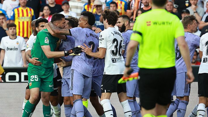 Telediario 1 - Competición eliminó la sanción a Vini tras culpar al VAR