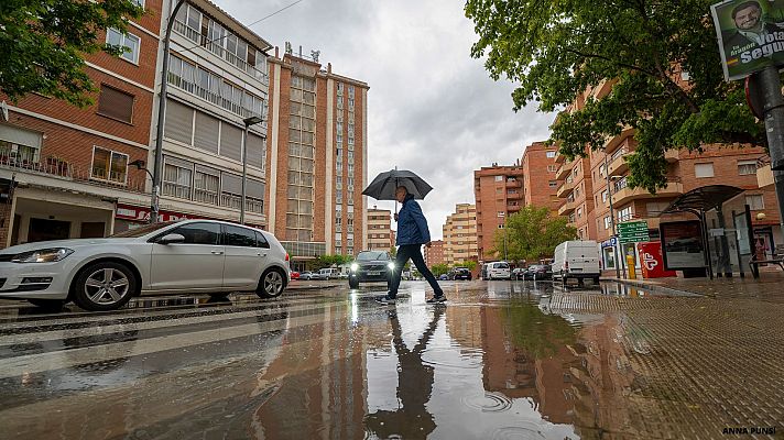 Telediario 1 - Una nueva DANA trae más lluvias torrenciales a la península