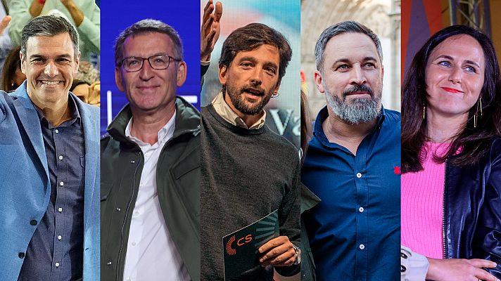 Telediario 2 - Los partidos cierran la campaña con una llamada a la movilización