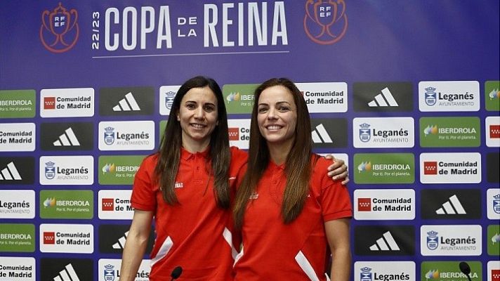 Fútbol - Marta Huerta de Aza y Ainara Acevedo Dudley hablan sobre el VAR en la final de la Copa de la Reina