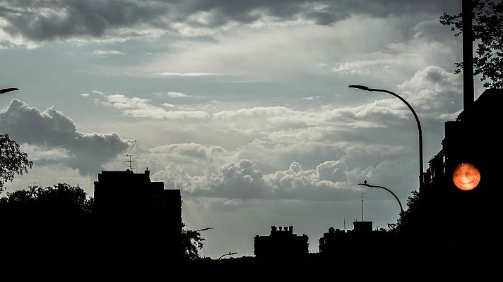 El tiempo - Fuerte precipitaciones en el oeste de la Península