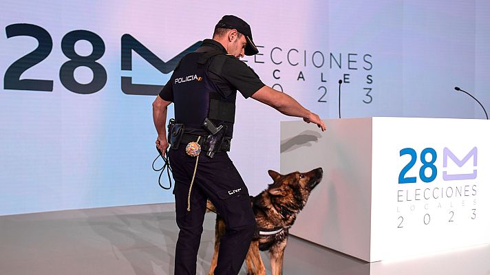 Telediario Fin de Semana - Cerca de 99.000 agentes velarán por la seguridad de las elecciones del 28M
