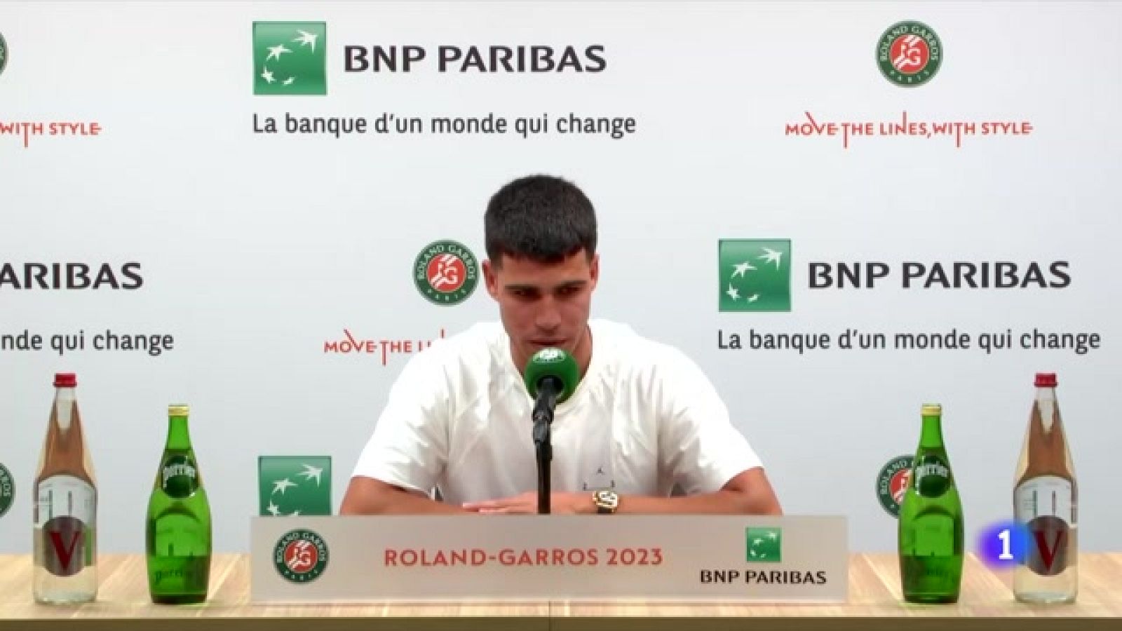 Carlos Alcaraz: ''Me haría mucha ilusión jugar el dobles con Nadal en los JJOO''