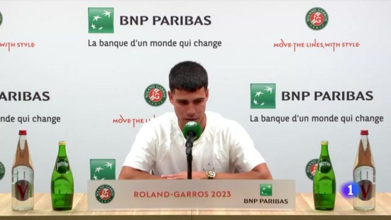 Carlos Alcaraz: ''Me haría mucha ilusión jugar el dobles con Nadal en los JJOO''