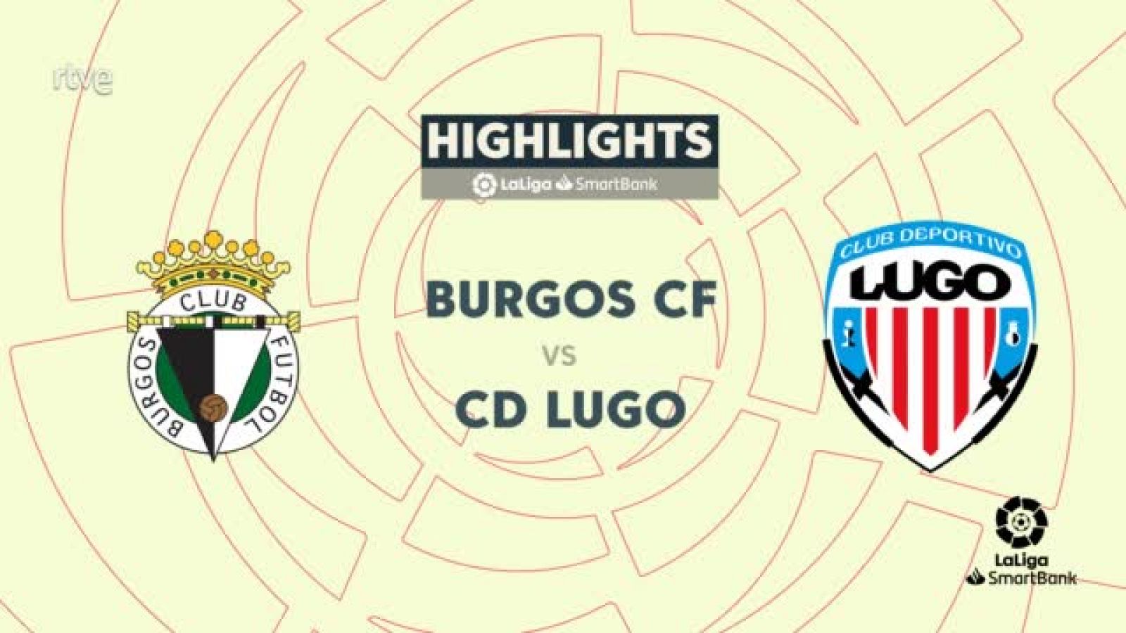 Burgos - Lugo: resumen del partido de la 42ª jornada de Liga | Segunda - ver ahora