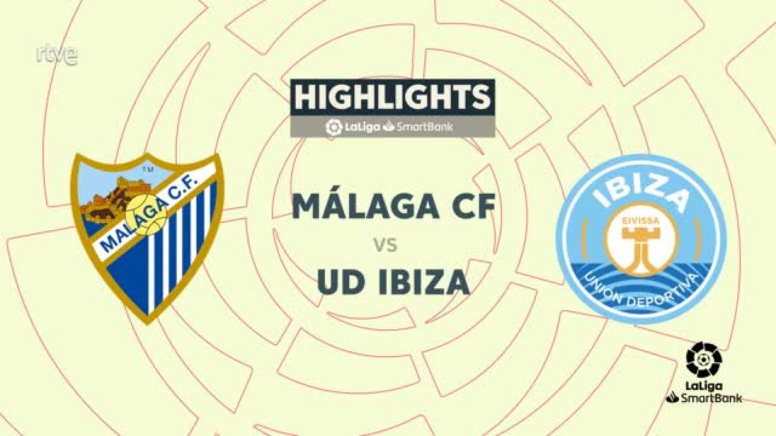 Málaga - Ibiza: resumen del partido de la 42ª jornada de Liga | Segunda - ver ahora