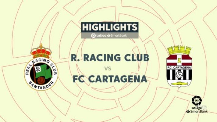 Resúmenes de LaLiga - Racing - Cartagena: resumen del partido. 42ª jornada Segunda