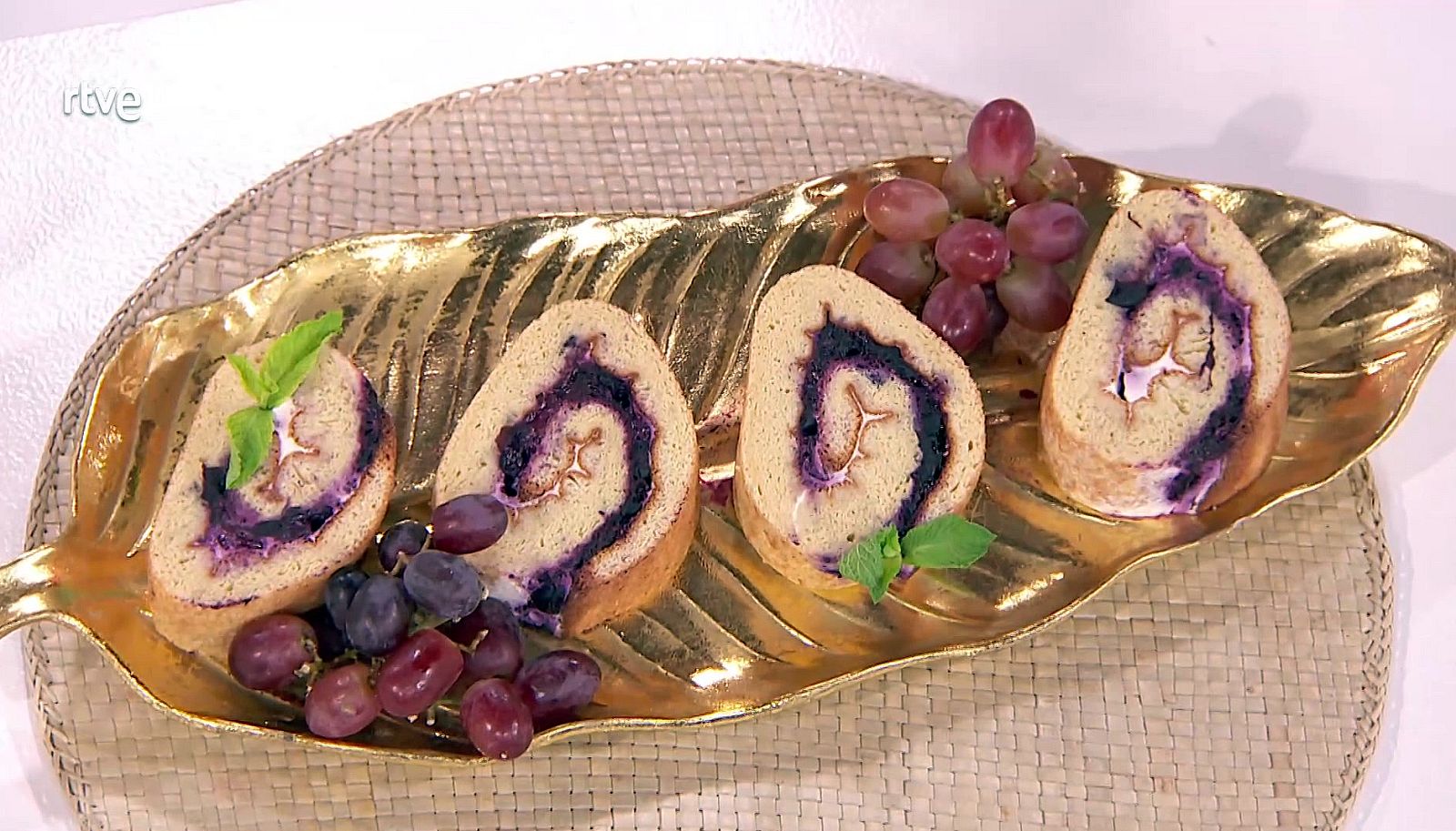 Receta de pastel enrollado