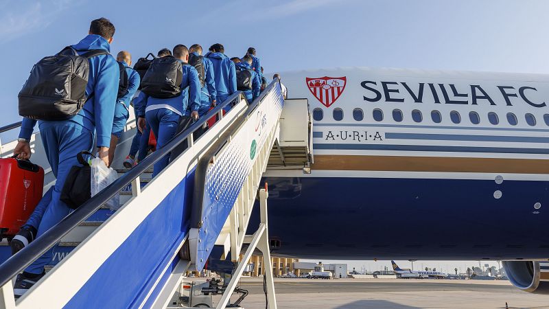 El Sevilla viaja con todo a Budapest - ver ahora