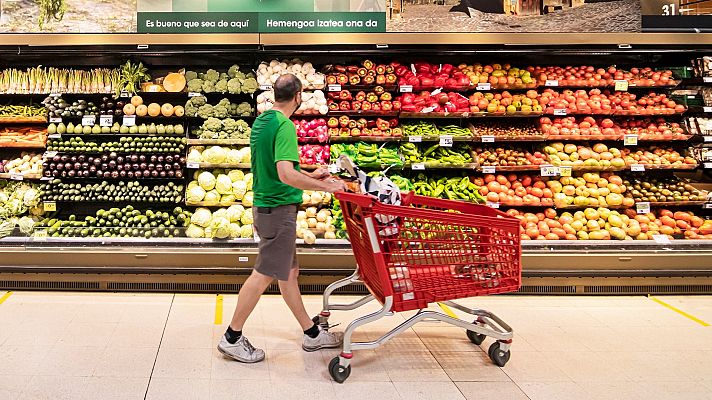 Telediario 1 - La inflación se modera al 3,2% en mayo por la bajada de los carburantes