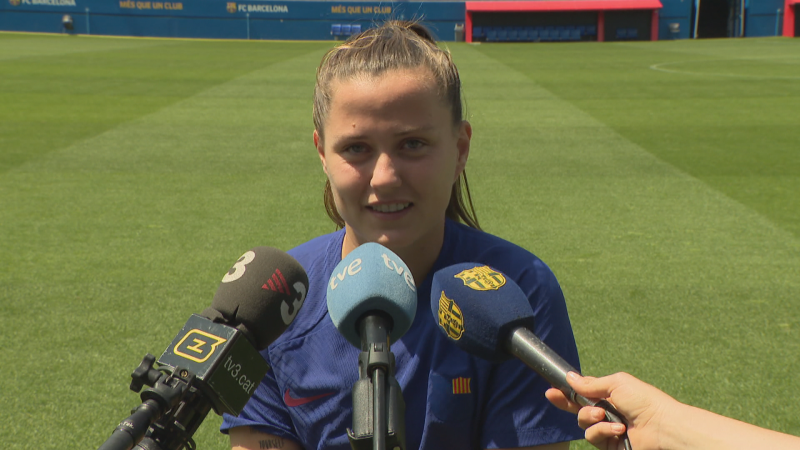 Claudia Pina: "Llevo dos finales perdidas y espero que a la tercera vaya la vencida"