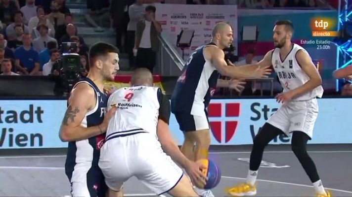 Baloncesto en RTVE - Baloncesto 3x3 - Copa del Mundo: Serbia - Francia (M)