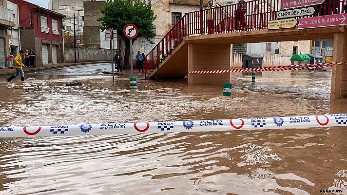 La hora de La 1 - Las trombas de agua arrasan los campos
